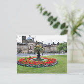 ハロゲートのトルコ風呂前で咲く花 ポストカード (スタンド正面)