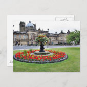 ハロゲートのトルコ風呂前で咲く花 ポストカード (正面/裏面)