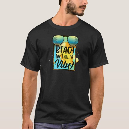 ハロサマービーチ Tシャツ (正面)