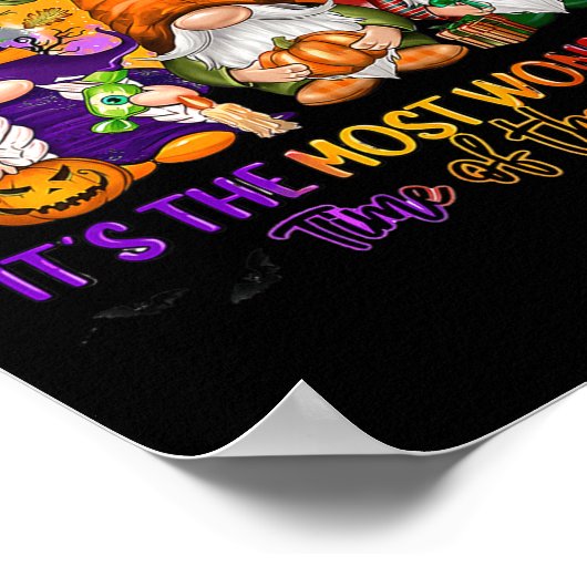 ハロサンクスマの最も素晴らしい時間だ ポスター (角)