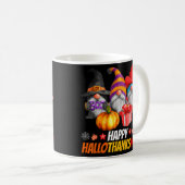 ハロサンクスマス格言ハッピーハローサンクスマスハロー コーヒーマグカップ (正面右)