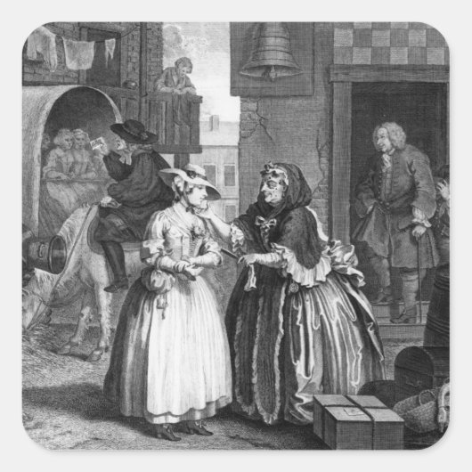 ハロットの進歩 スクエアシール (正面)