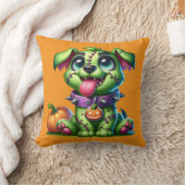 ハロドッグ16x16装飾用クッション クッション (ブランケット)