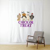 ハロブハロウィーン不気味かわいい&ウィッチキャットT-Shir タペストリー (インサイチュ)