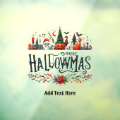 ハロマスウィンドウデコールハロウィーンクリスマスマッシュアップ ウィンドウサイン (シート3)