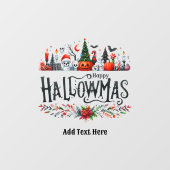 ハロマスウィンドウデコールハロウィーンクリスマスマッシュアップ ウィンドウサイン (シート)