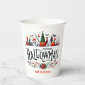 ハロマスハロウィーンクリスマスマッシュアップ 紙コップ (裏面)