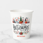 ハロマスハロウィーンクリスマスマッシュアップ 紙コップ (正面)