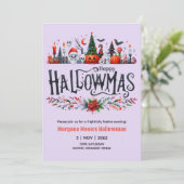 ハロマス招待状ハロウィーンクリスマスマッシュアップ 招待状 (スタンド正面)