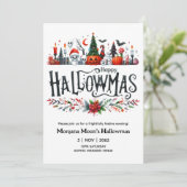 ハロマス招待状ハロウィーンクリスマスマッシュアップ 招待状 (スタンド正面)