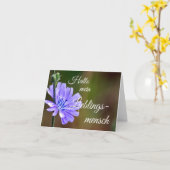 ハロミーリンリーブリンスメンシュ！ カード (黄色い花)