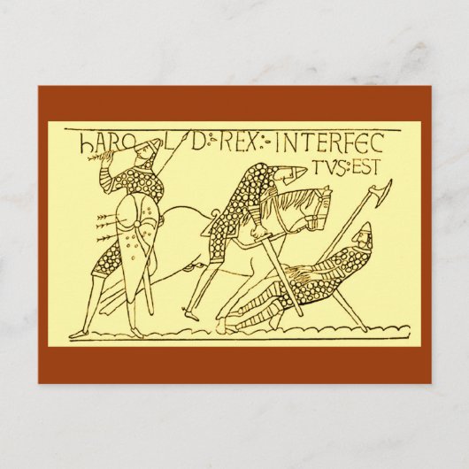 ハロルドの死 ポストカード (正面)