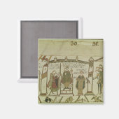 ハロルドは王冠と王冠を与えられる マグネット (正面/裏面)