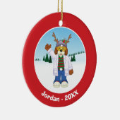 ハロルドJ.の"Goober"のHausenfeffer Jr. セラミックオーナメント (右)