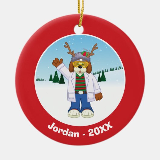 ハロルドJ.の"Goober"のHausenfeffer Jr. セラミックオーナメント (正面)