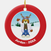 ハロルドJ.の"Goober"のHausenfeffer Jr. セラミックオーナメント (裏面)