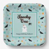 ハロワ不気味ン男女兼用2回目の誕生日 ペーパープレート (正面)