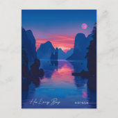 ハロングベイベトナムヴィンテージトラベル ポストカード (正面)