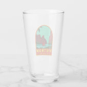 ハロンベイベトナムトラベルヴィンテージアート タンブラーグラス (裏面)