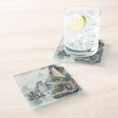 ハロンベイ ガラスコースター (アングル)