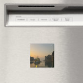 ハロン湾で楽しい夕日ベトナムケースメイト マグネット (インサイチュ (食洗機))