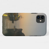 ハロン湾で楽しい夕日ベトナムケースメイト Case-Mate iPhoneケース (裏面(横))