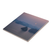 ハロン湾に沈む夕日 – ベトナム、アジア タイル (側面)