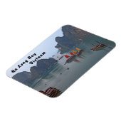 ハロン湾の帆船 – ベトナム,アジア マグネット (左側)