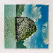 ハロン湾ベトナムの岩の島 ジグソーパズル (横)