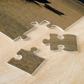 ハロン湾、サンセット&ベトナム/アジアの海賊 ジグソーパズル (側面)