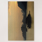 ハロン湾、サンセット&ベトナム/ラダスケスアジア ジグソーパズル (縦)