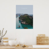 ハロン湾,ベトナム旅行アートワーク ポスター (キッチン)