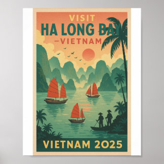 ハロン湾 ベトナム 旅行 2026 ポスター