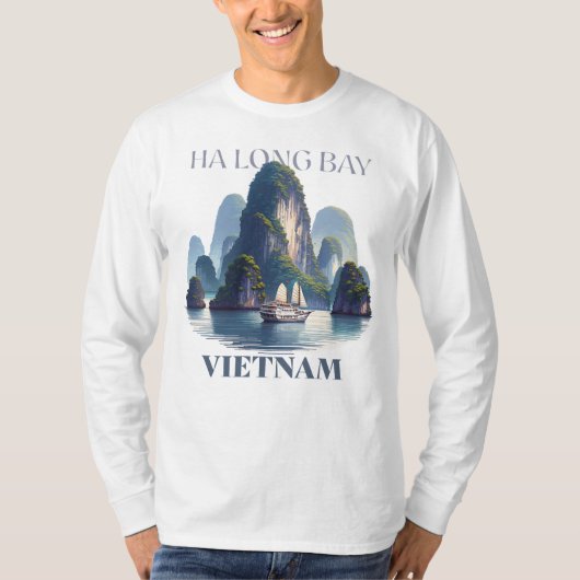 ハロン湾 ベトナム Tシャツ (正面)