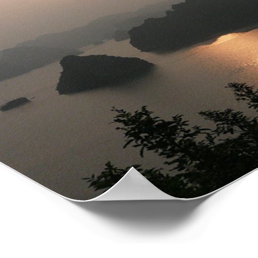 ハロン湾 ポスター (角)