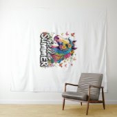 ハローおもしろいサマーホース タペストリー (インサイチュ(横))