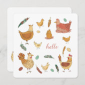 ハローおもしろいヘンプンキュートファームチキン (正面/裏面)