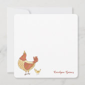 ハローおもしろいヘンプンキュートファームチキン (裏面)