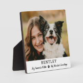 ハローお気に入りのカスタムドッグフォトペット記念館 フォトプラーク (正面)