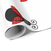 ハローかわいらしレディ ラッピングペーパー (ロールコーナー)