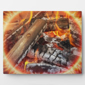 ハローで発射 フォトプラーク (正面)