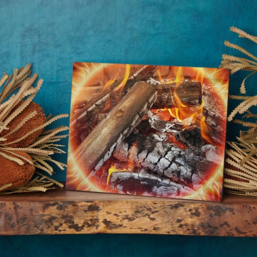 ハローで発射 フォトプラーク (側面)