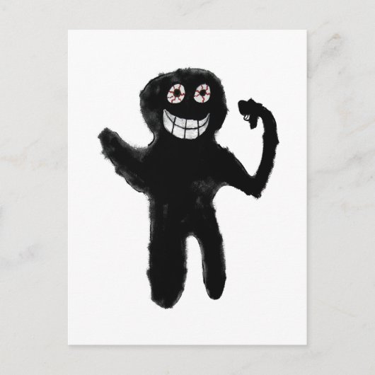 ハローに私を迎えに来てくれたのはがき/招待状 ポストカード (正面)