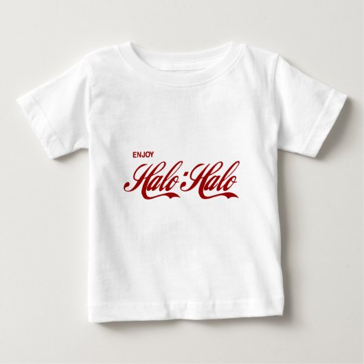 ハローのハロー ベビーTシャツ (正面)