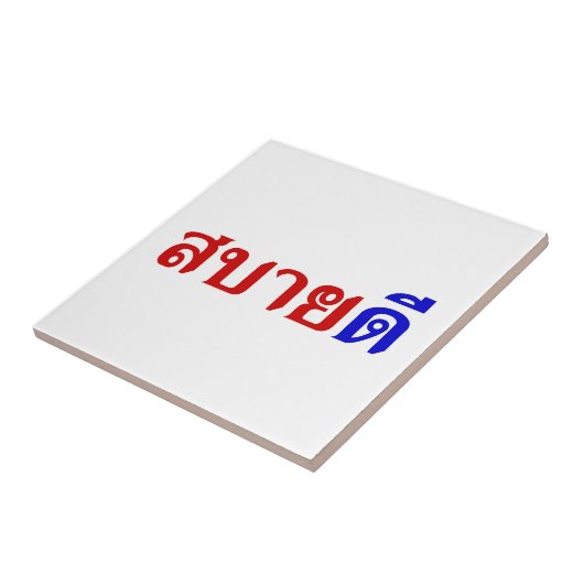 ハローアイサーン♦サバイディーinタイIsan方言♦ タイル (側面)