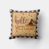 ハローウィッチおもしろいキュートハロウィーンハット クッション (裏面)