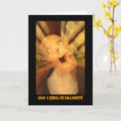 ハローウィンを食らえ! カード (黄色い花)