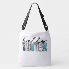 ハローウィンターおもしろいヒョウ クロスボディバッグ