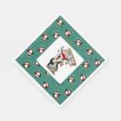 ハローウィンターペンギンナプキンズ スタンダードランチョンナプキン (角)