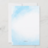 ハローウィンター招待状 招待状 (裏面)